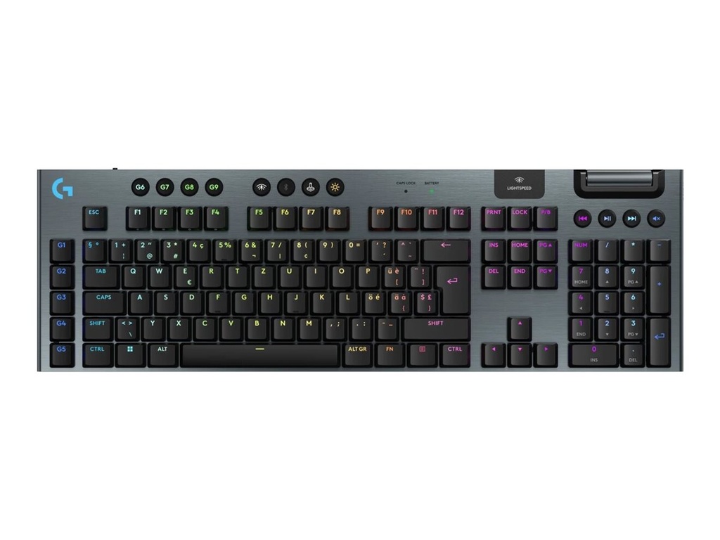 Logitech G G915 X - Tastatur - LIGHTSPEED - hintergrundbeleuchtet