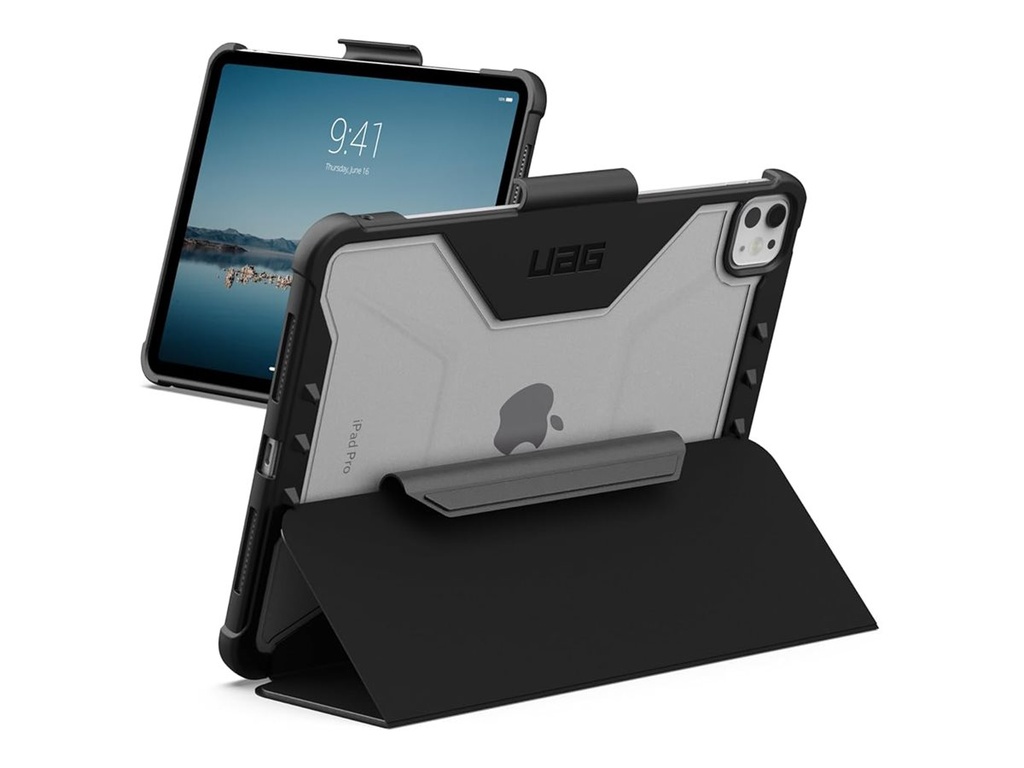Urban Armor Gear UAG Plyo Series - Flip-Hülle für Tablet - Black Ice - für Apple 11-inch iPad Pro (M4)