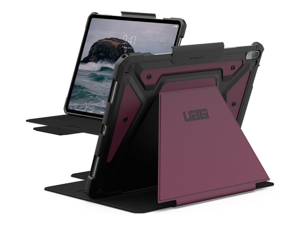 Urban Armor Gear UAG - Flip-Hülle für Tablet - widerstandsfähig - Polyurethan (PU)