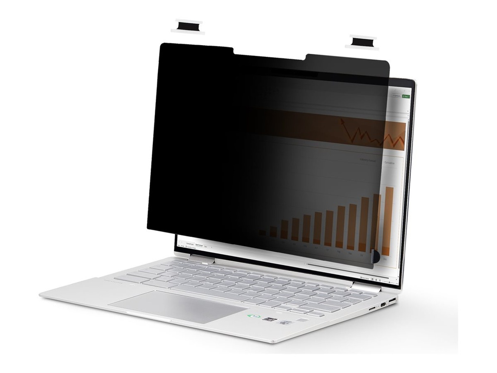 StarTech.com 13,5" 3:2 Laptop-Touch Blickschutzfilter, Flip-Over - Blickschutzfilter für Notebook - Klebestreifen, Schiebelaschen, Flexi-Scharniere - 34.3 cm (13.5")