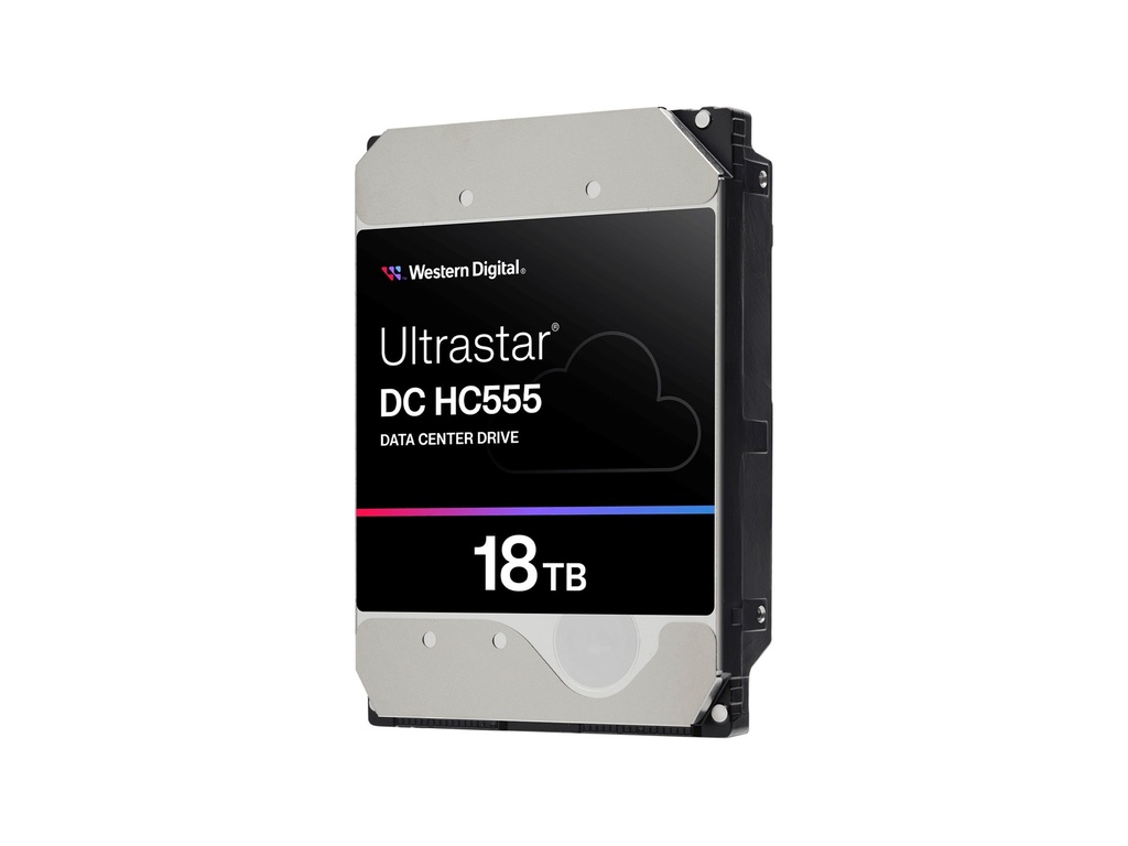 WD Ultrastar DC HC555 - Festplatte - Datencenter - 18 TB - intern - 3.5" (8.9 cm)