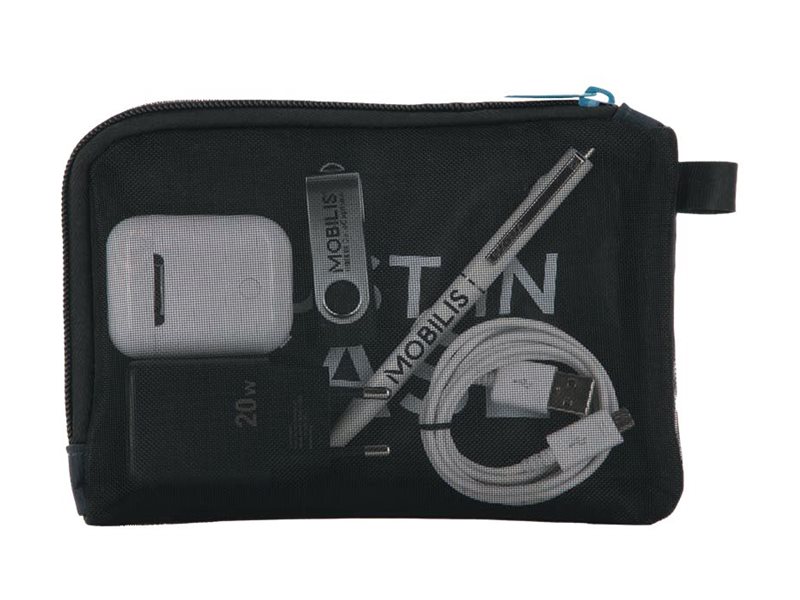 Mobilis Tasche für Kabel / Ladegeräte / Zubehör