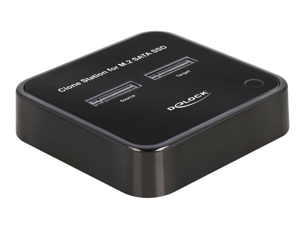 Delock SSD-Dockingstation Schächte: 2 - M.2 - M.2 Card - USB-C 3.2 (Gen 2)