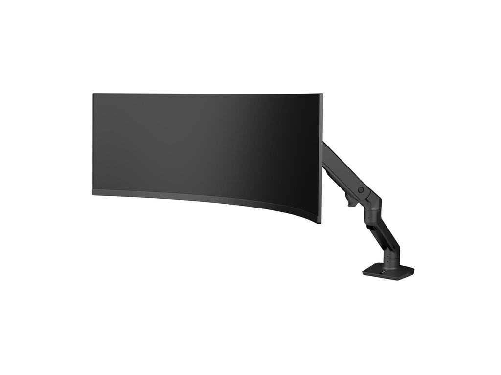 Ergotron HX - Befestigungskit (Gelenkarm) - Konstante Krafttechnologie - für Curved LCD-Display - für extrem tiefe gewölbte Bildschirme - mattschwarz - Bildschirmgröße: bis zu 144,8 cm (bis zu 57 Zoll)