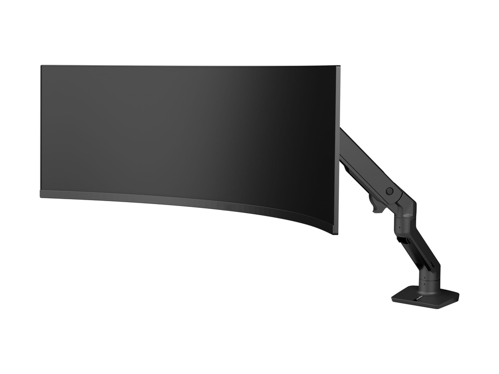 Ergotron HX - Befestigungskit (Gelenkarm) - Konstante Krafttechnologie - für Curved LCD-Display - für extrem tiefe gewölbte Bildschirme - mattschwarz - Bildschirmgröße: bis zu 144,8 cm (bis zu 57 Zoll)