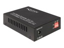 Delock Gigabit Ethernet Media Converter - Medienkonverter - 1GbE - 10Base-T, 100Base-TX, 1000Base-T, 1000Base-X - SFP (mini-GBIC)