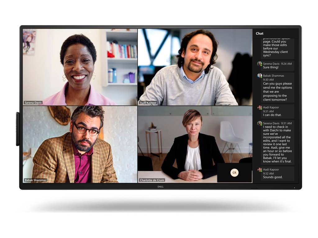 Dell P5525QC - 138.8 cm (55") Diagonalklasse LCD-Display mit LED-Hintergrundbeleuchtung - Konferenz - 4K UHD (2160p)