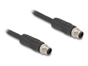 Delock Sensorkabel - M12 (4-polig) (M) zu M12 (4-polig)