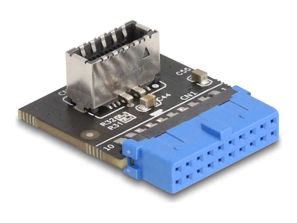 Delock Interner USB-Adapter - 19-polige USB-Stiftleiste (W)