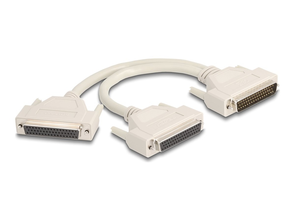Delock Serieller Splitter - DB-50 (M) zu DB-50 (W)