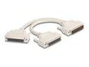 Delock Serieller Splitter - DB-50 (M) zu DB-50 (W)