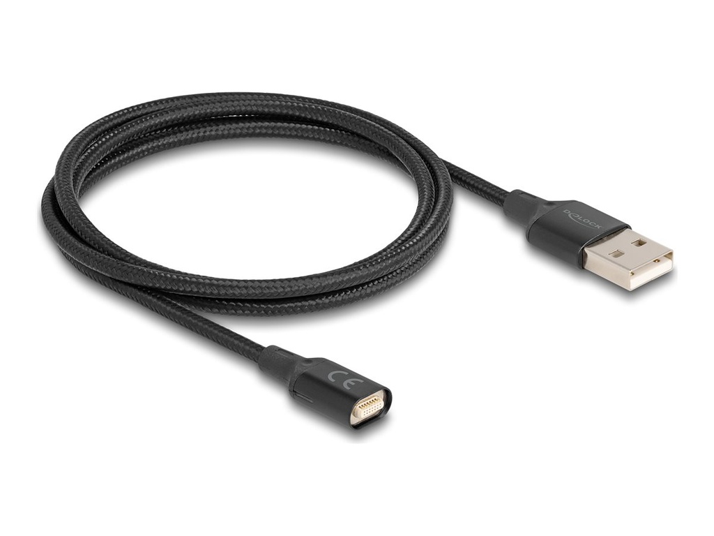 Delock USB-Ladekabel - USB (M) zu Anschluss (magnetisch)