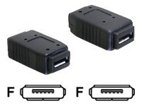 Delock Gender Changer USB - Mikro-USB Typ AB (W)