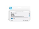 HP 738M - 130 ml - Cyan - original - DesignJet