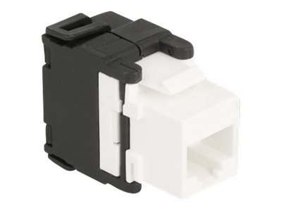 Delock Keystone Jack - 180° - CAT 6a - RJ-45, LSA
