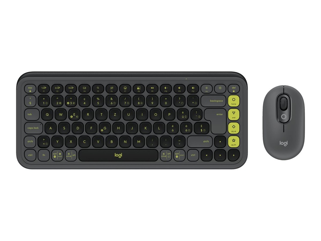 Logitech POP Icon Combo - Tastatur-und-Maus-Set