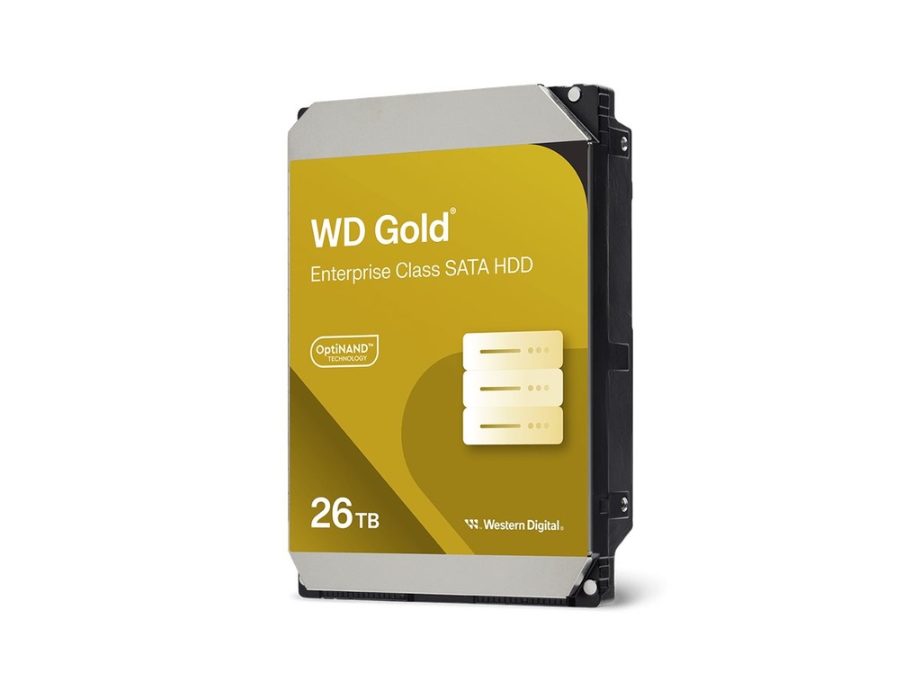 WD Gold WD261KRYZ - Festplatte - Enterprise - 26 TB - intern - 3.5" (8.9 cm)