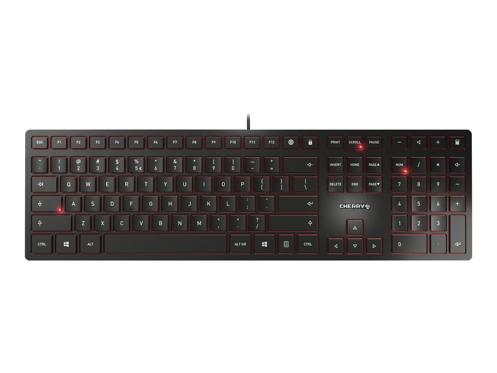Cherry KC 6000 SLIM - Tastatur - USB - Englisch
