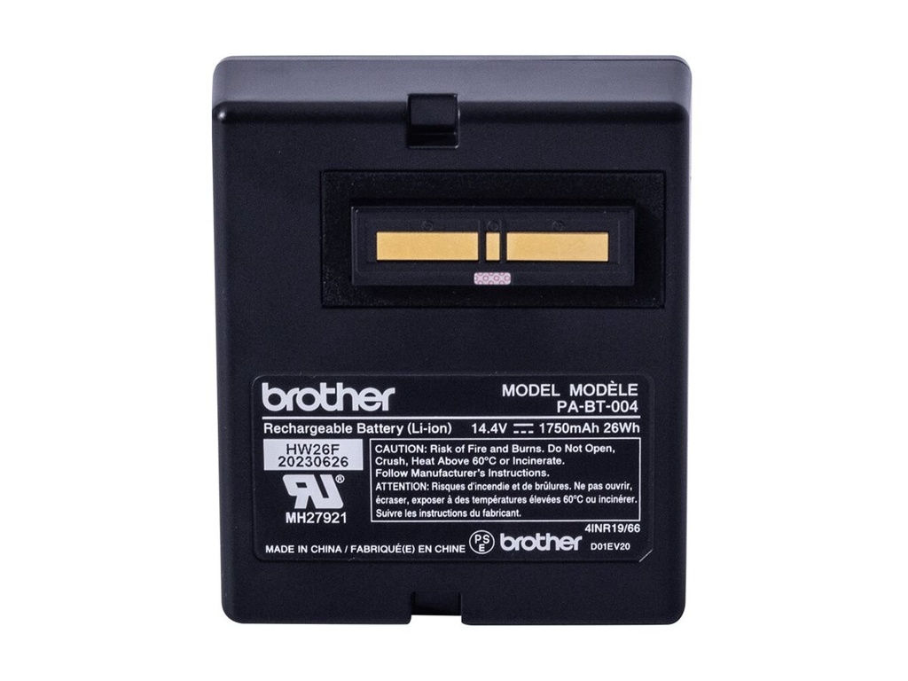 Brother PA-BT-004 - Drucker-Batterie - wiederaufladbar
