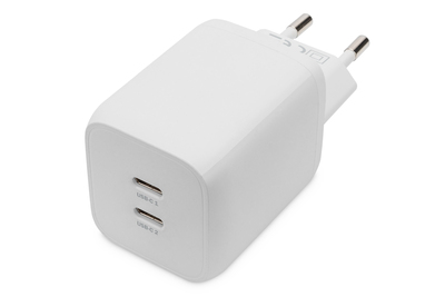 DIGITUS USB-C Ladegerät, 2-Port, 65W GaN