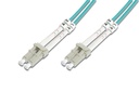 DIGITUS LWL Multimode OM 3 Patchkabel, LC / LC