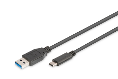 DIGITUS USB-C Anschlusskabel, USB-A - USB-C