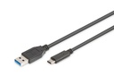 DIGITUS USB-C Anschlusskabel, USB-A - USB-C