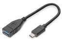 DIGITUS USB Typ C Adapter / Konverter, OTG, Typ C auf A