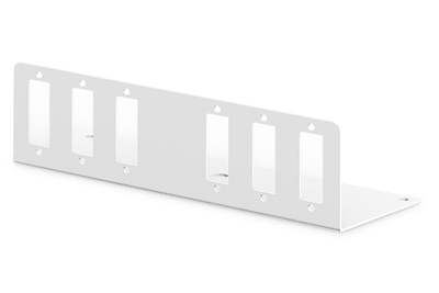 DIGITUS Adapterplatte für LWL Unibox zur Wandmontage, Kompakt