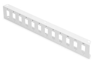 DIGITUS Adapterplatte für LWL Unibox zur Wandmontage, Medium