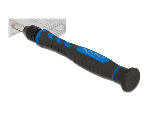 Delock Schraubendrehergriff mit Steckschlüsselsatz