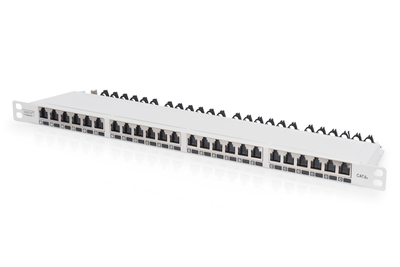 DIGITUS CAT 6A, Klasse EA High Density Patch Panel, geschirmt