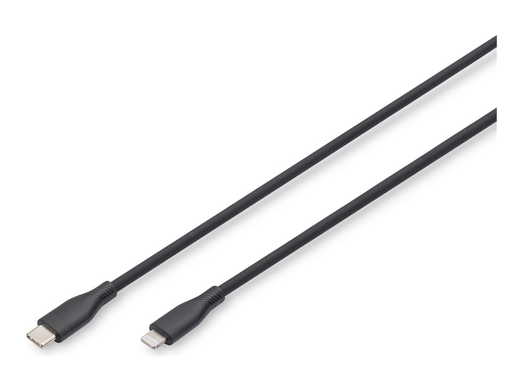 DIGITUS ASSMANN - Lightning-Kabel - 24 pin USB-C männlich zu Lightning männlich