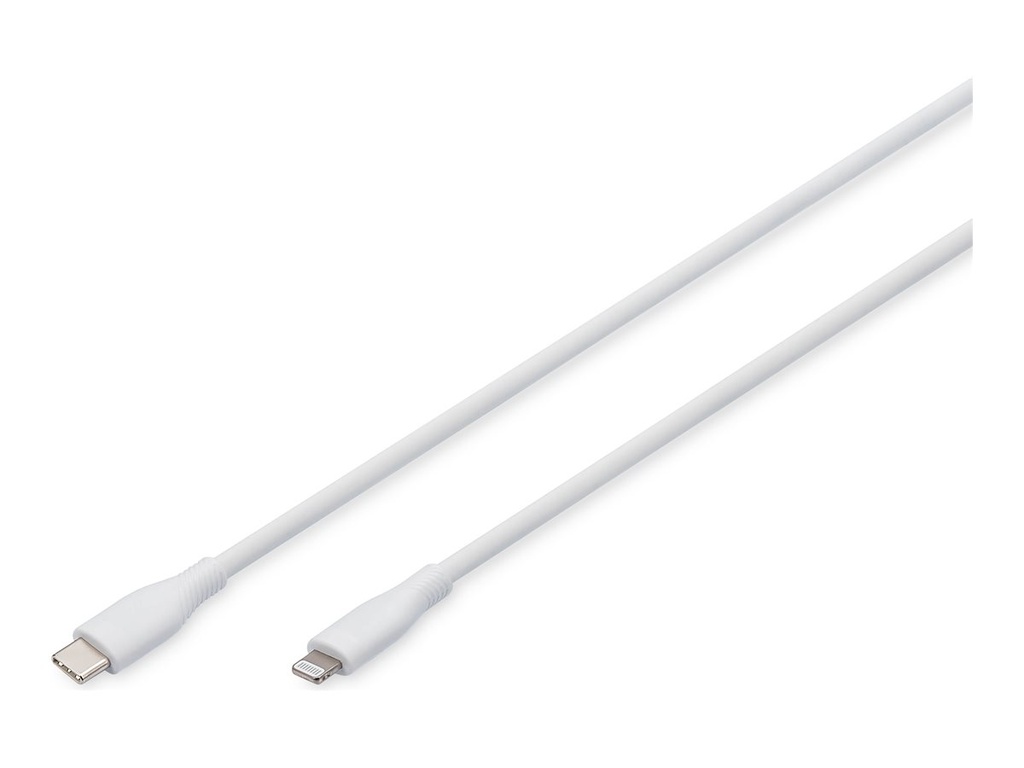 DIGITUS ASSMANN - Lightning-Kabel - 24 pin USB-C männlich zu Lightning männlich