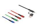 Delock 4 in 1 - Kabel nur zum Laden - USB, 24