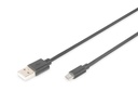 DIGITUS USB-A  Micro-B Anschlusskabel, 3m