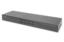 DIGITUS Desktop 8 Port HDMI KVM Switch Single View