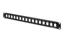 DIGITUS Modulares Patch Panel, 16-Port