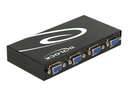 Delock Switch VGA 4 port manual bidirectional
