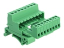 Delock Netzanschlussadapter-Kit - grün