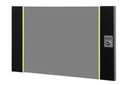 DIGITUS Glas-Fronttür für 19" 7HE Wandgehäuse Unique Serie
