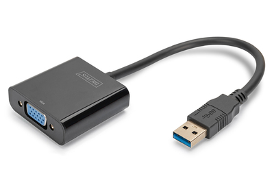DIGITUS USB-A 3.2 Gen 1 zu VGA Grafik Adapter