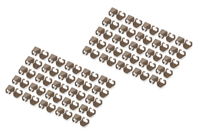 DIGITUS Farbclips für Patchkabel -  Braun