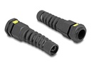 Delock Kabelverschraubung - M16, Belüftung, Zugentlastung, IP68 staub- und wasserdicht - Schwarz, RAL 9005 (Packung mit 2)