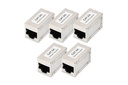 DIGITUS CAT 6A Modulare Kupplung, geschirmt - 5 Stk.