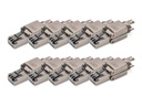DIGITUS Netzwerkanschluss - RJ-45 (M) - STP - CAT 8.1 - IEEE 802.3af/IEEE 802.3at/IEEE 802.3bt - Schwarz (Packung mit 10)