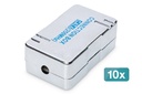 DIGITUS CAT 6 Verbindungsmodul für Twisted Pair Kabel - 10 Stk.