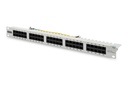 DIGITUS CAT 3 ISDN Patch Panel, ungeschirmt, grau