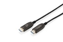 DIGITUS HDMI AOC Hybrid Glasfaserkabel, UHD 8K, 30 m