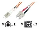 DIGITUS Patch-Kabel - LC Multi-Mode (M) zu SC multi-mode (M)